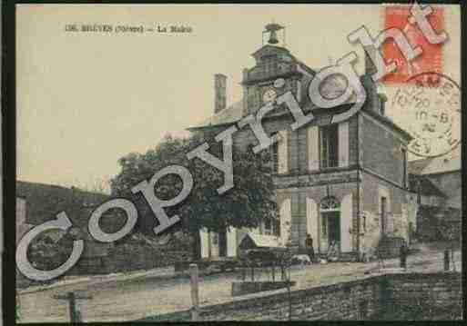 Ville de BREVES Carte postale ancienne