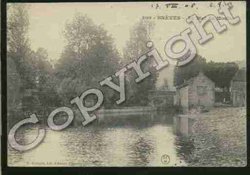 Ville de BREVES Carte postale ancienne