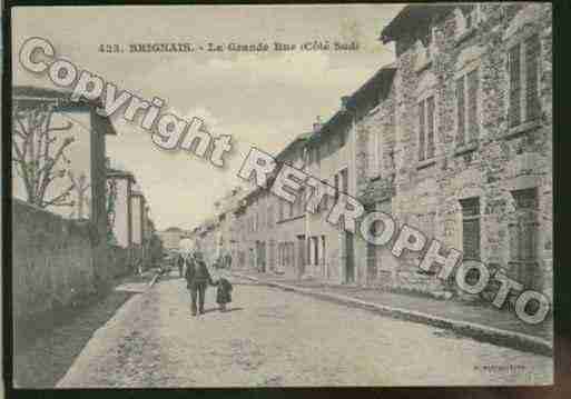 Ville de BRIGNAIS Carte postale ancienne