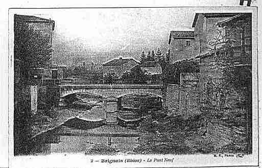 Ville de BRIGNAIS Carte postale ancienne
