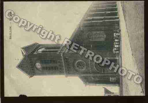 Ville de BRILLON Carte postale ancienne