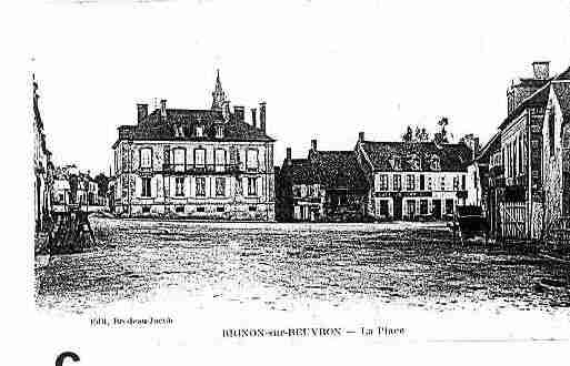 Ville de BRINONSURBEUVRON Carte postale ancienne