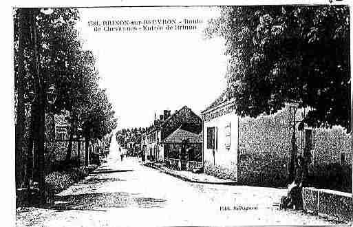 Ville de BRINONSURBEUVRON Carte postale ancienne