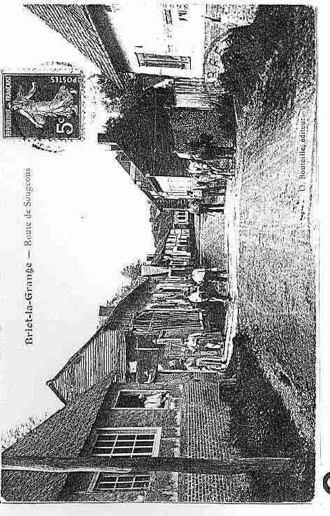 Ville de BRIOT Carte postale ancienne