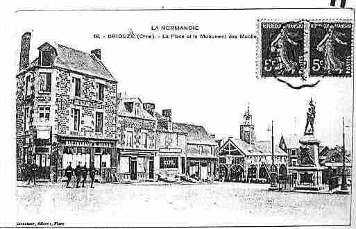 Ville de BRIOUZE Carte postale ancienne