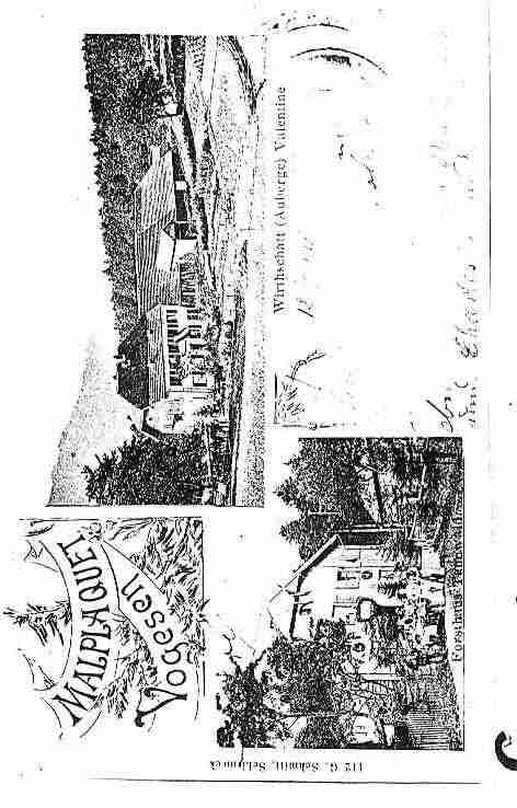 Ville de BROQUE(LA) Carte postale ancienne