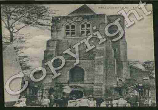 Ville de BROUCKERQUE Carte postale ancienne