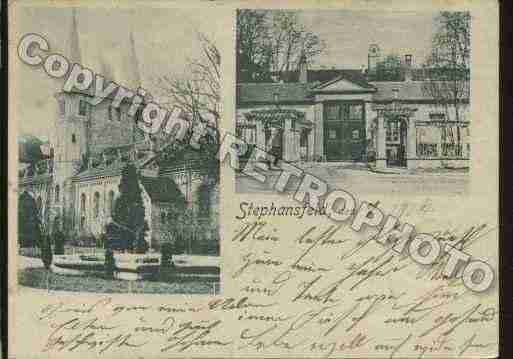 Ville de BRUMATH Carte postale ancienne