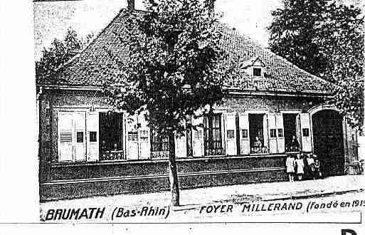 Ville de BRUMATH Carte postale ancienne