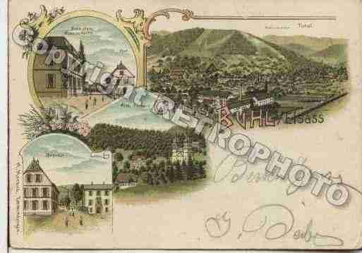 Ville de BUHL Carte postale ancienne