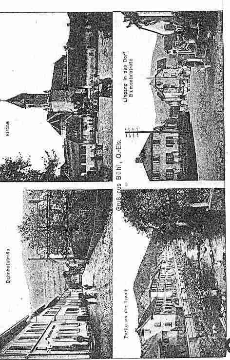 Ville de BUHL Carte postale ancienne