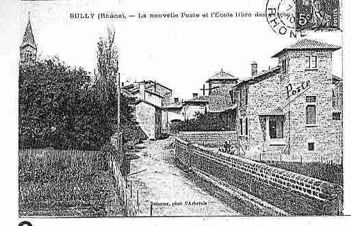 Ville de BULLY Carte postale ancienne