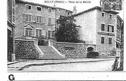 Ville de BULLY Carte postale ancienne