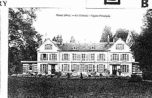 Ville de BURY Carte postale ancienne