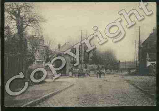 Ville de BUSIGNY Carte postale ancienne