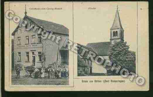 Ville de BUTTEN Carte postale ancienne