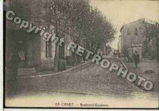 Ville de CANETENROUSSILLON Carte postale ancienne