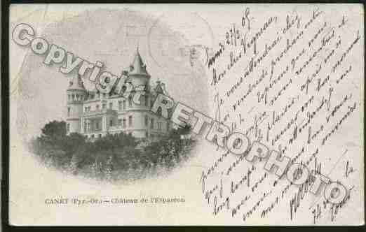 Ville de CANETENROUSSILLON Carte postale ancienne Ville de CANETENROUSSILLON Carte postale ancienne