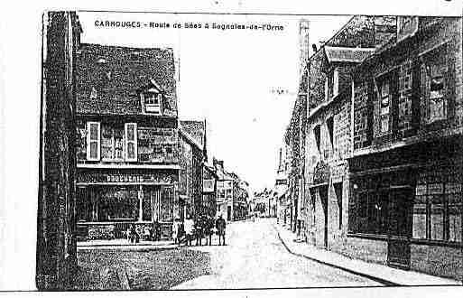 Ville de CARROUGES Carte postale ancienne