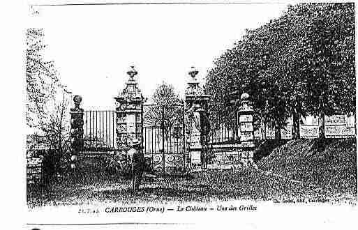 Ville de CARROUGES Carte postale ancienne