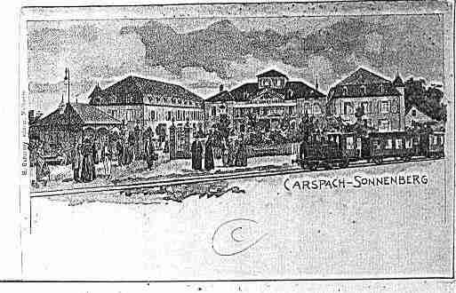 Ville de CARSPACH Carte postale ancienne Ville de CARSPACH Carte postale ancienne