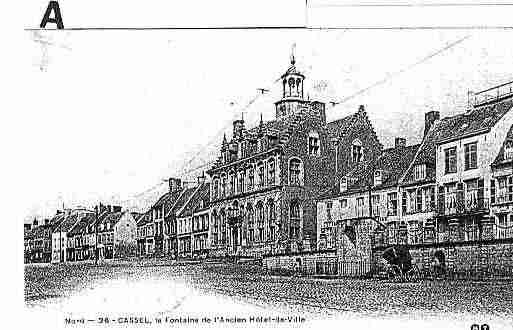 Ville de CASSEL Carte postale ancienne