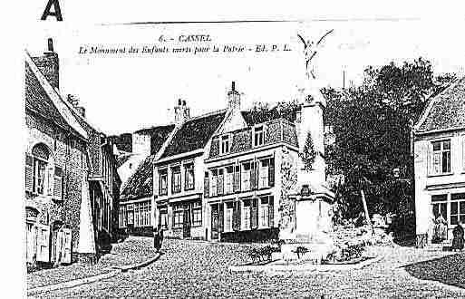 Ville de CASSEL Carte postale ancienne