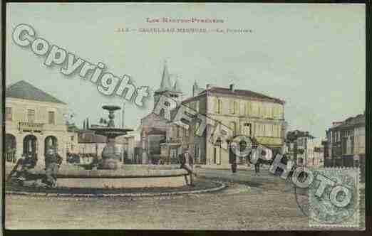 Ville de CASTELNAUMAGNOAC Carte postale ancienne