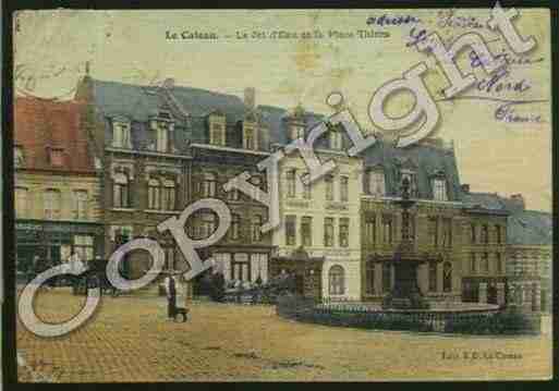 Ville de CATEAU(LE) Carte postale ancienne