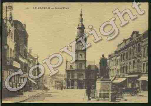 Ville de CATEAU(LE) Carte postale ancienne