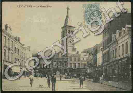 Ville de CATEAU(LE) Carte postale ancienne