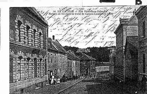 Ville de CATEAU(LE) Carte postale ancienne