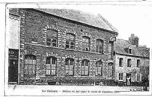 Ville de CATEAU(LE) Carte postale ancienne