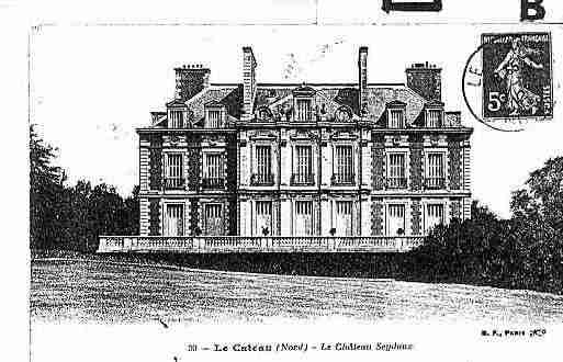 Ville de CATEAU(LE) Carte postale ancienne