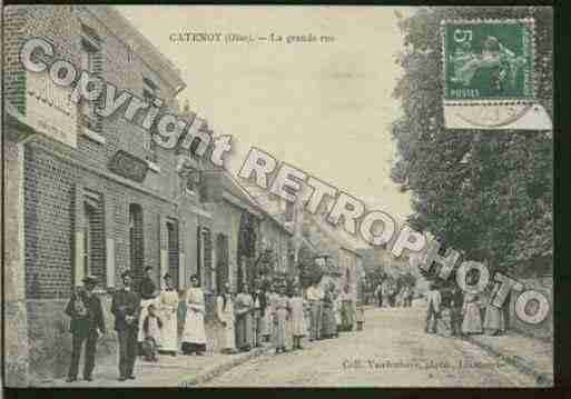 Ville de CATENOY Carte postale ancienne