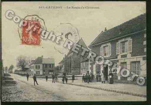 Ville de CATENOY Carte postale ancienne