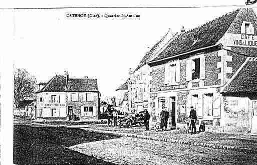 Ville de CATENOY Carte postale ancienne