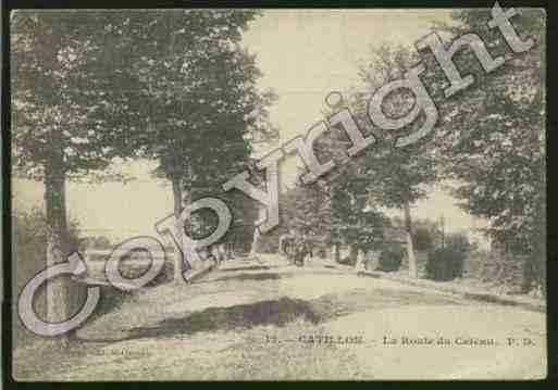 Ville de CATILLONSURSAMBRE Carte postale ancienne