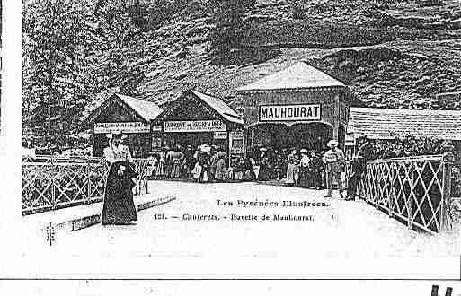 Ville de CAUTERETS Carte postale ancienne