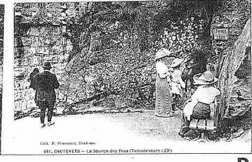Ville de CAUTERETS Carte postale ancienne