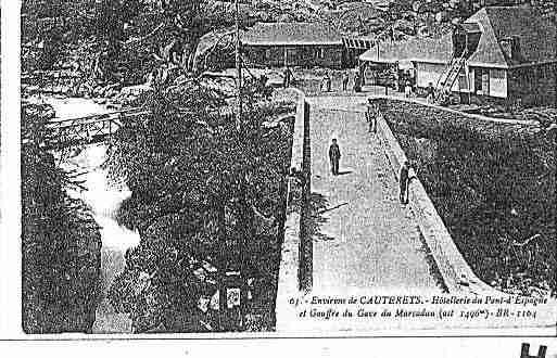 Ville de CAUTERETS Carte postale ancienne