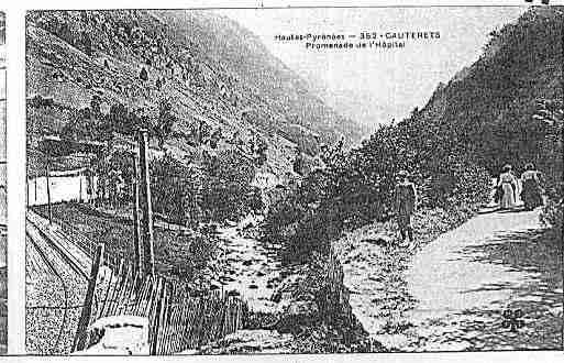 Ville de CAUTERETS Carte postale ancienne