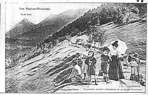 Ville de CAUTERETS Carte postale ancienne