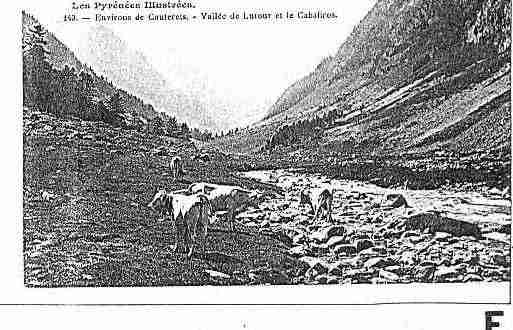 Ville de CAUTERETS Carte postale ancienne
