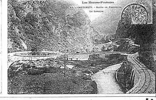 Ville de CAUTERETS Carte postale ancienne