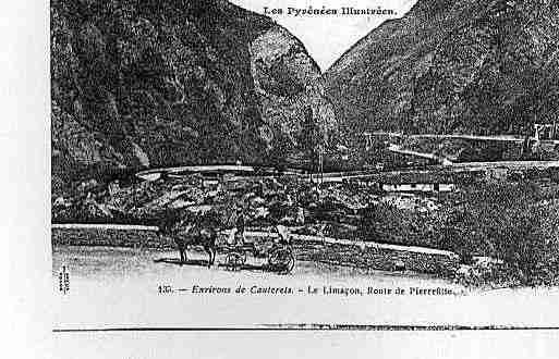 Ville de CAUTERETS Carte postale ancienne