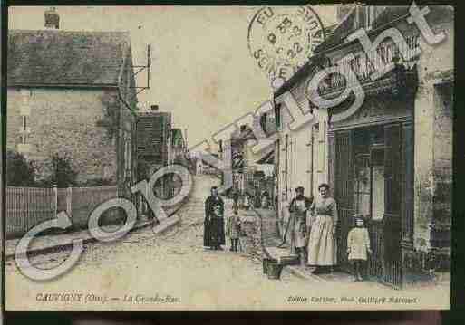 Ville de CAUVIGNY Carte postale ancienne Ville de CAUVIGNY Carte postale ancienne