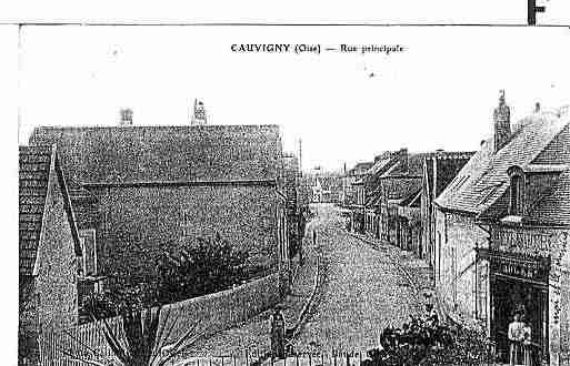 Ville de CAUVIGNY Carte postale ancienne