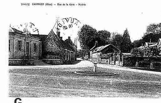 Ville de CAUVIGNY Carte postale ancienne