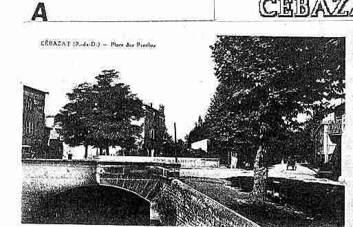 Ville de CEBAZAT Carte postale ancienne